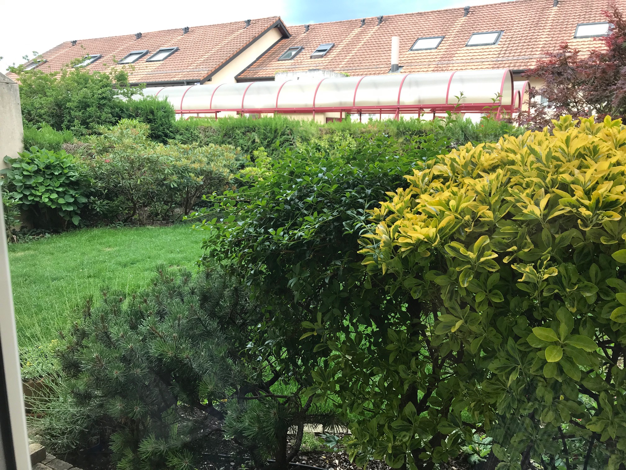 Appartement traversant avec terrasses et jardin